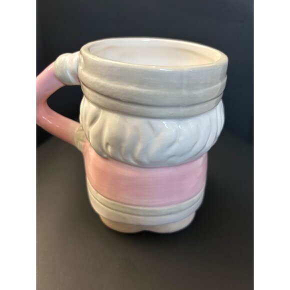 Christmas Mug Ceramic Nutcracker Mug With Pink & White Holiday Design Large - Picture 4 of 9